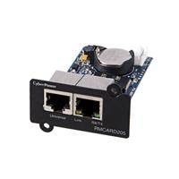 TARJETA DE MONITOREO REMOTO (RMCARD205) CYBERPOWER SNMP/HTTP. PARA FAMILIA OR, PR Y OL. 3 AÑOS DE GARANTIA. TARJETA DE MONITOREO REMOTO (RMCARD205) CYBERPOWER SNMP/HTTP. PARA FAMILIA OR, PR Y OL. 3 AÑOS DE GARANTIA.